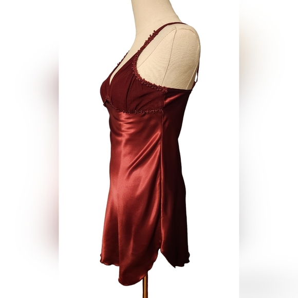 Vintage Burgundy Colesce Couture Lingerie size Small - Picture 8 of 14